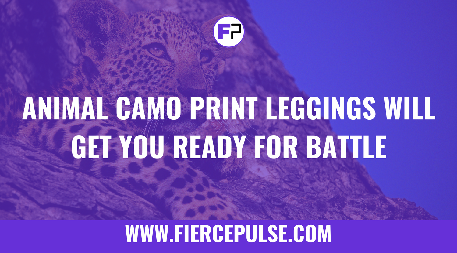 Animal Camo Print Leggings Will Get You Ready for Battle