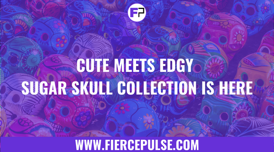 Sugar skull Day of the Dead inspired leggings - FIERCEPULSE