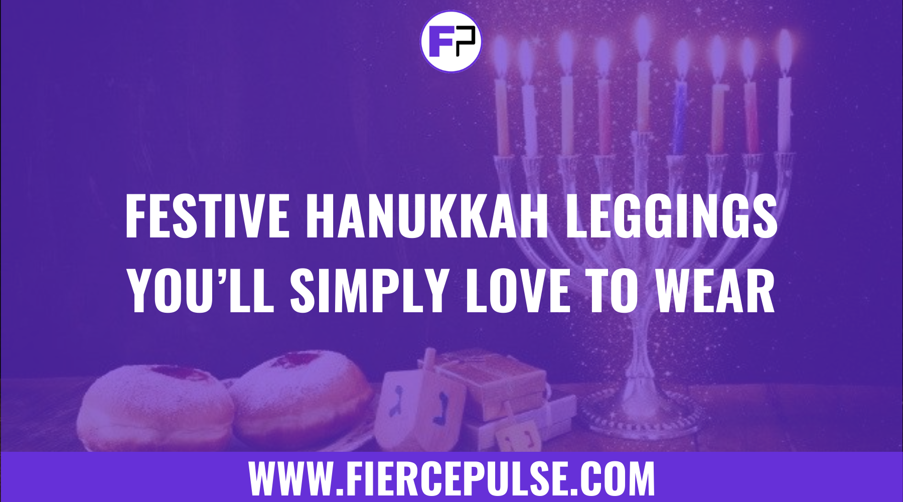 Festive Hanukkah leggings for holiday celebrations - FIERCEPULSE