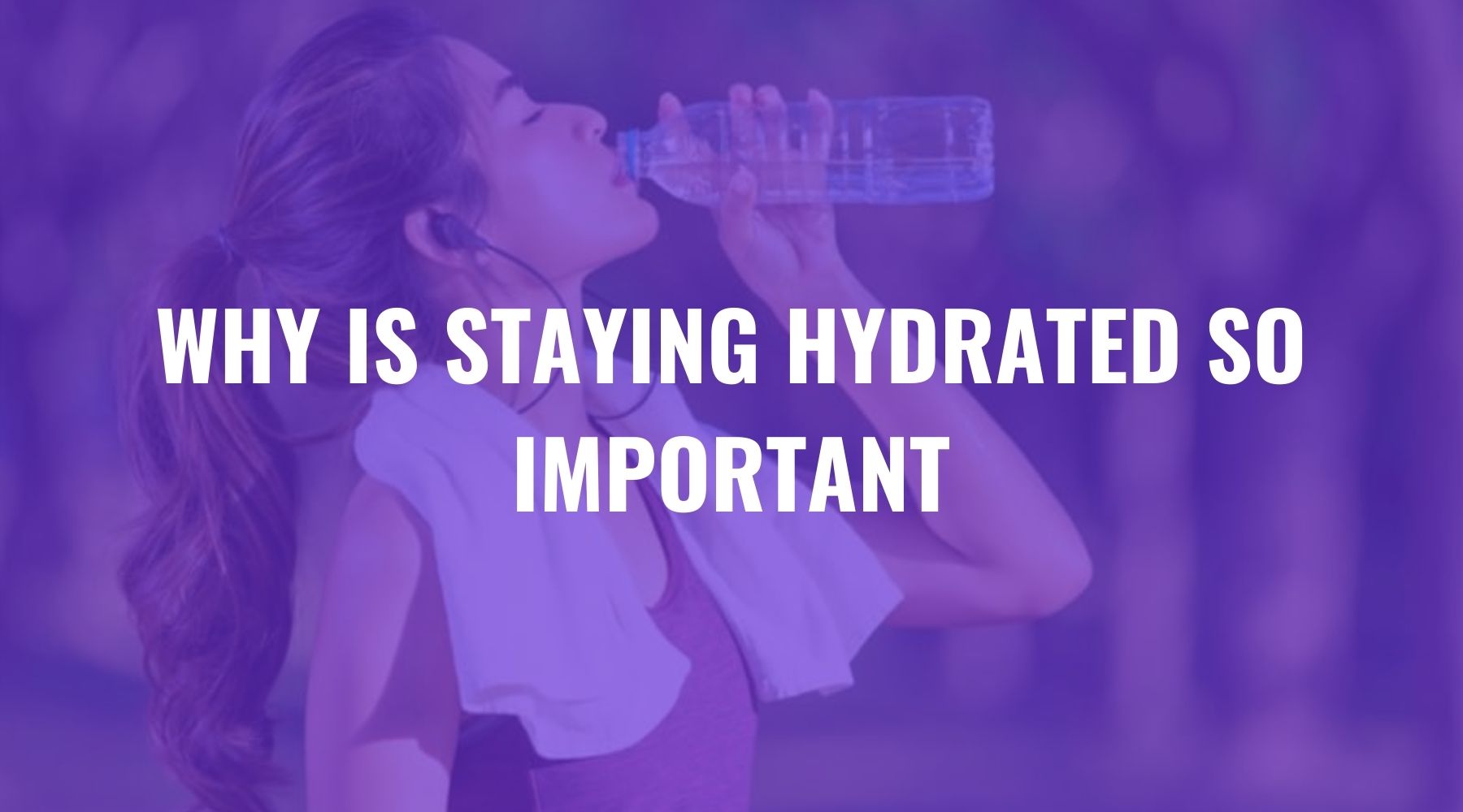 Why is Staying Hydrated So Important