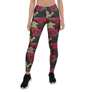 Floral Camo Leggings