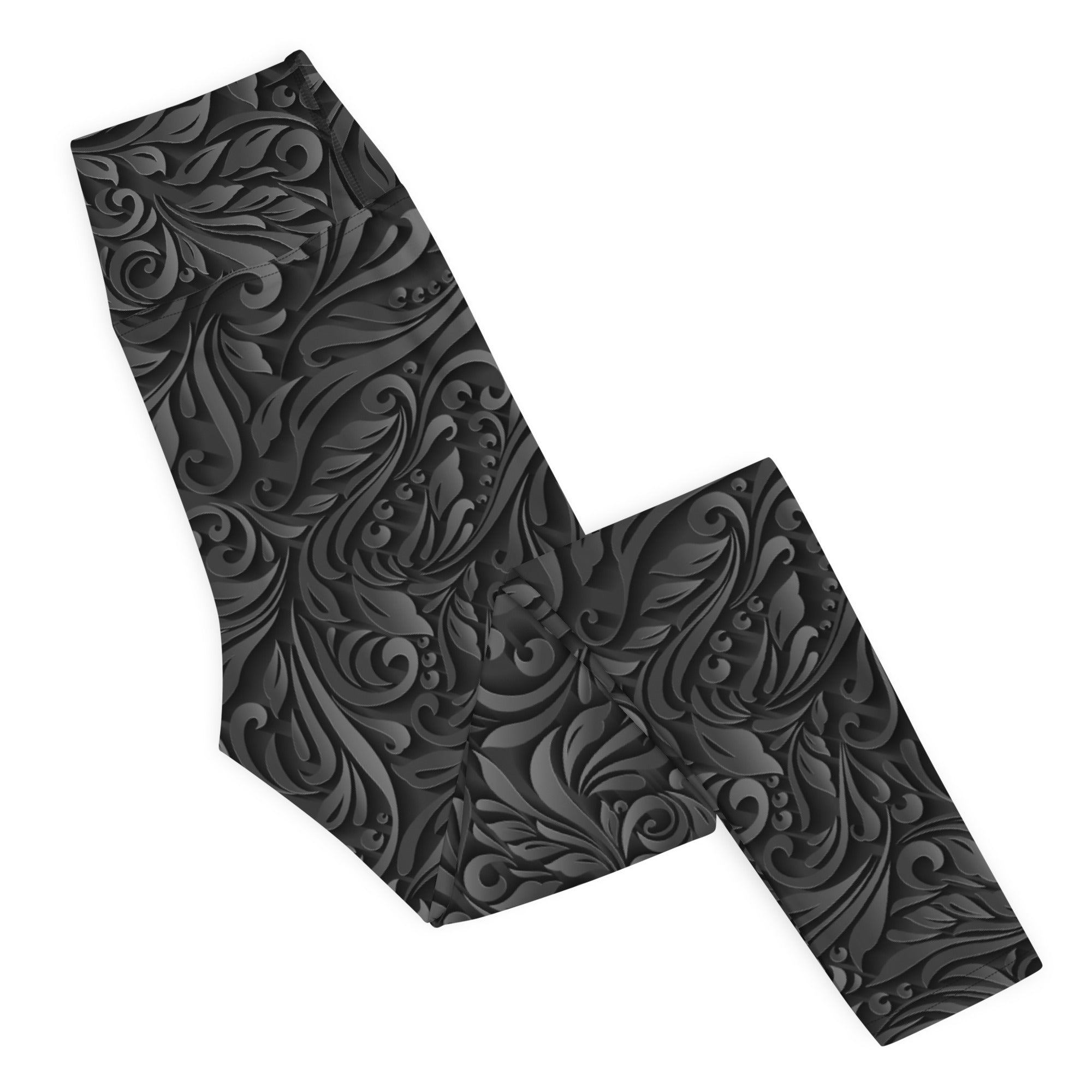 3D Art Deco Yoga Leggings