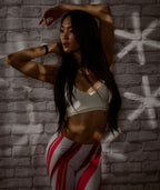 3D Candy Cane Leggings