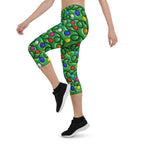 3D Christmas Lights Capris
