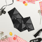 3D Geometric Pattern Capris