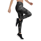 3D Geometric Pattern Leggings
