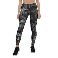 3D Geometric Pattern Leggings
