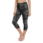 3D Geometric Pattern Yoga Capris