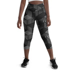 3D Geometric Pattern Yoga Capris