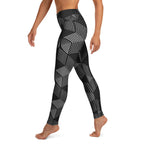 3D Geometric Pattern Yoga Leggings