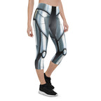 3D Iron Metal Armor Capris