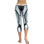 3D Iron Metal Armor Capris