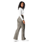 3D Regal Print Flare Leggings