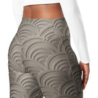 3D Regal Print Flare Leggings