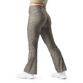 3D Regal Print Flare Leggings