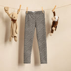 3D Regal Print Kid's Leggings