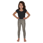 3D Regal Print Kid's Leggings