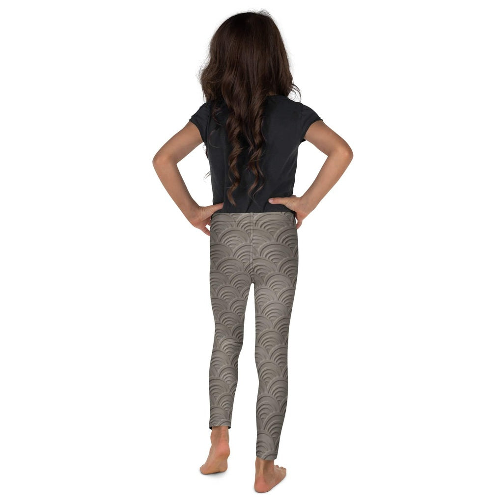 3D Regal Print Kid's Leggings