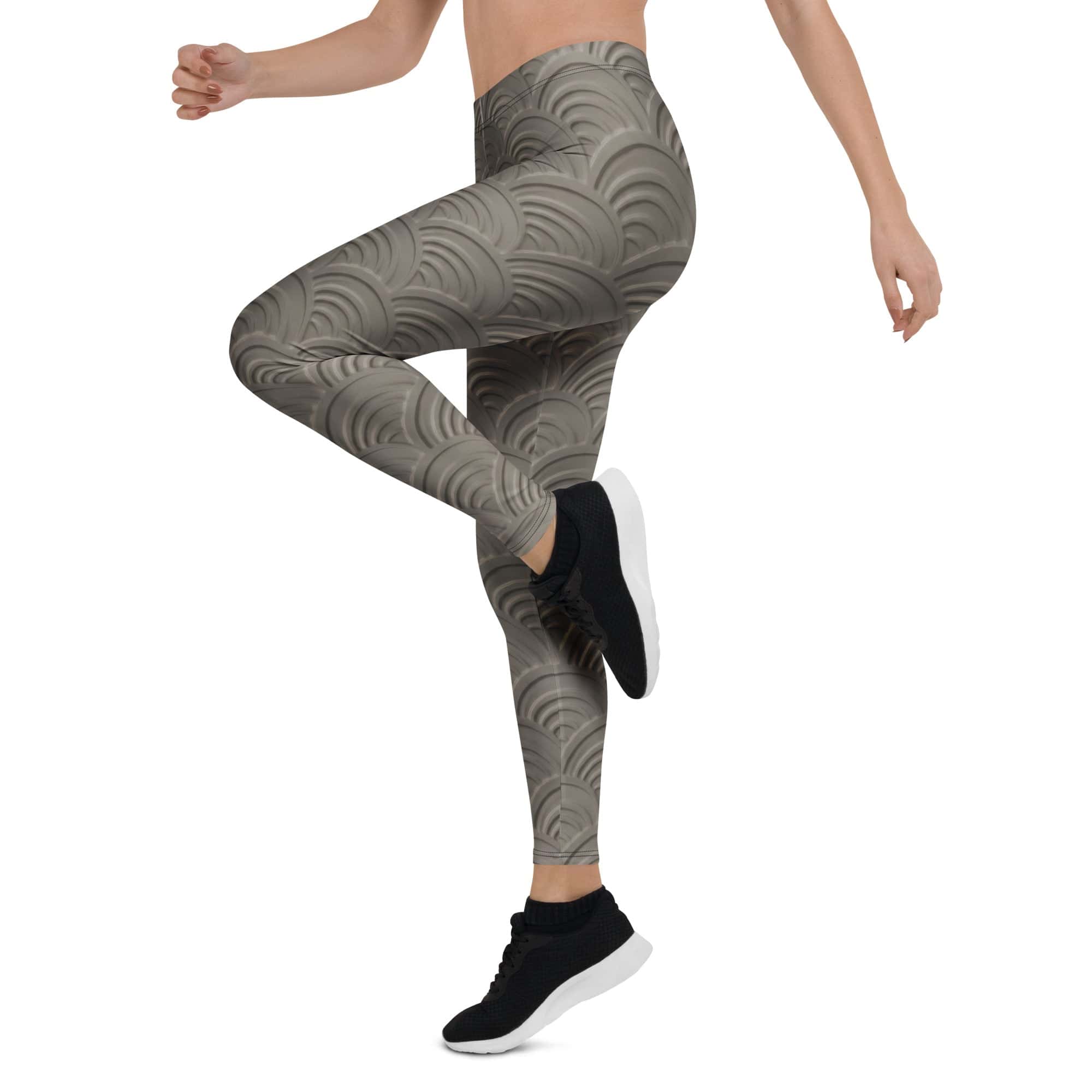3D Regal Print Leggings