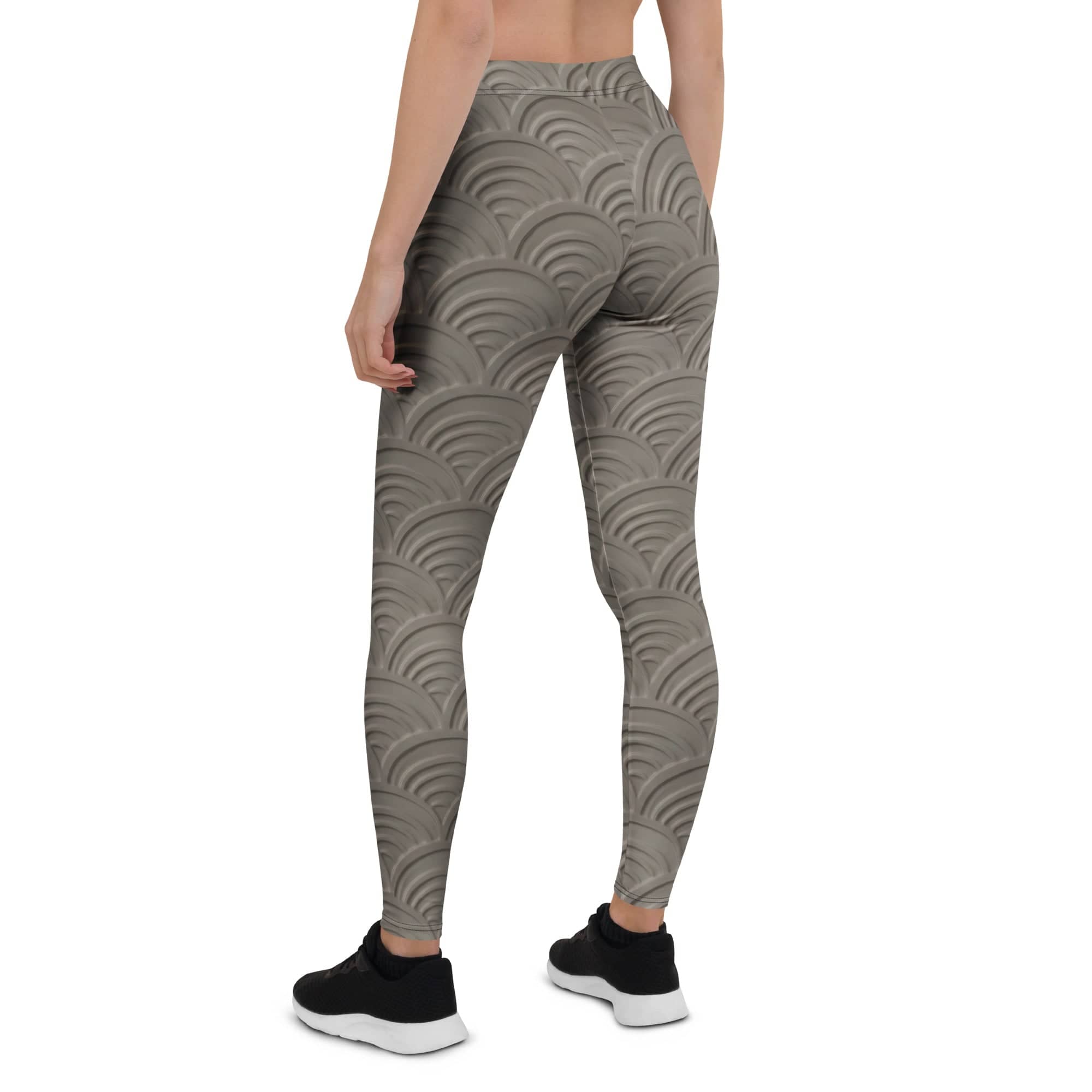 3D Regal Print Leggings