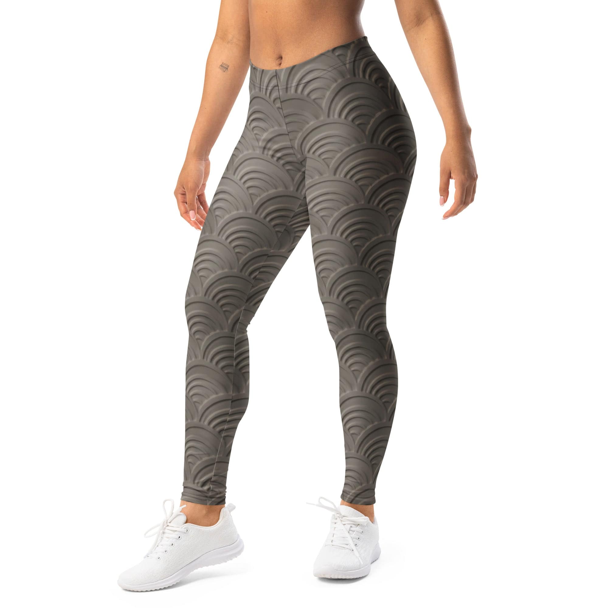 3D Regal Print Leggings