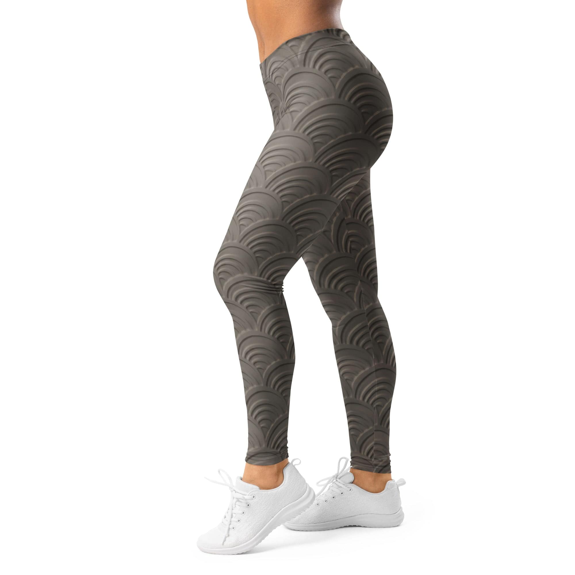 3D Regal Print Leggings
