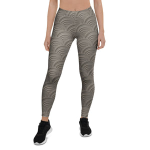 3D Regal Print Leggings