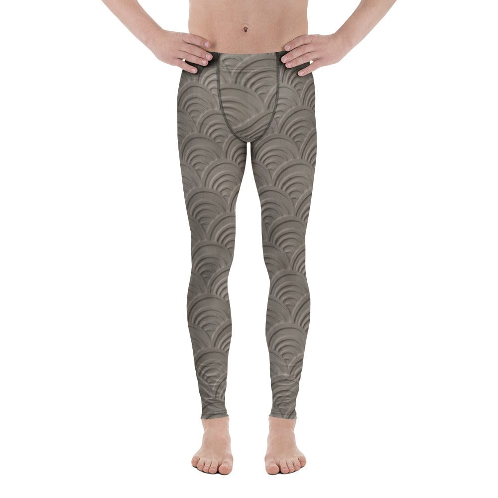3D Regal Print Men's Leggings