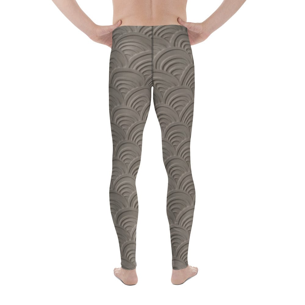 3D Regal Print Men's Leggings