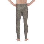 3D Regal Print Men's Leggings