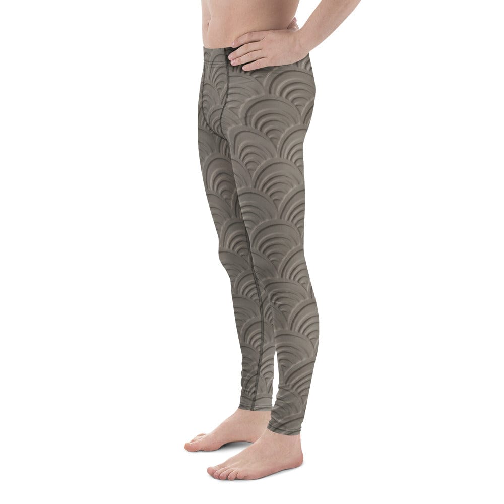 3D Regal Print Men's Leggings