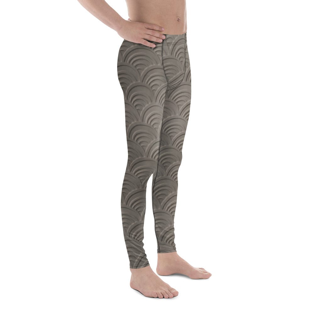 3D Regal Print Men's Leggings