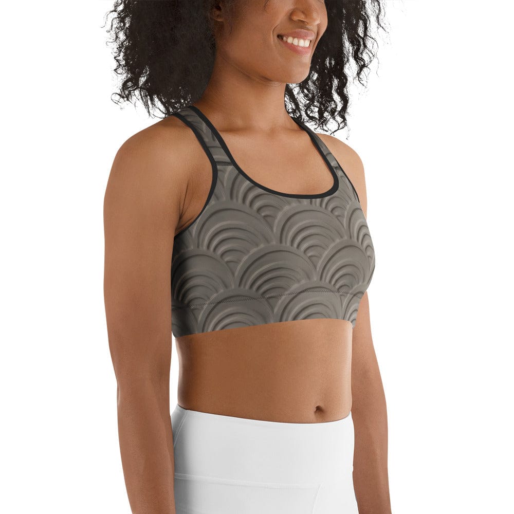 3D Regal Print Sports Bra