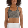 3D Regal Print Sports Bra