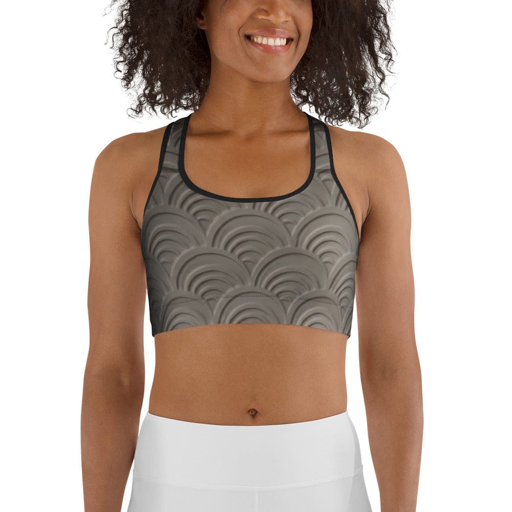 3D Regal Print Sports Bra