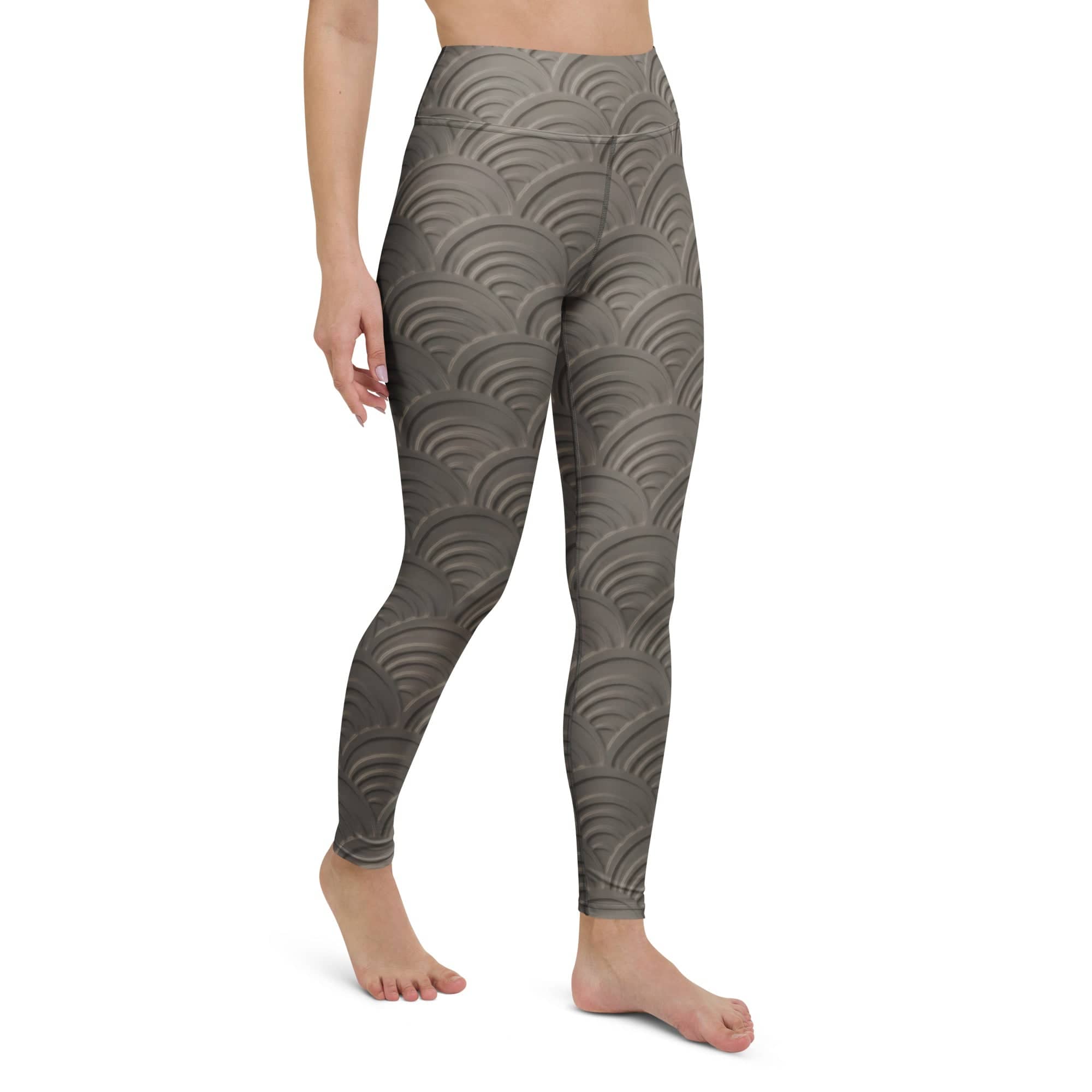 3D Regal Print Yoga Leggings