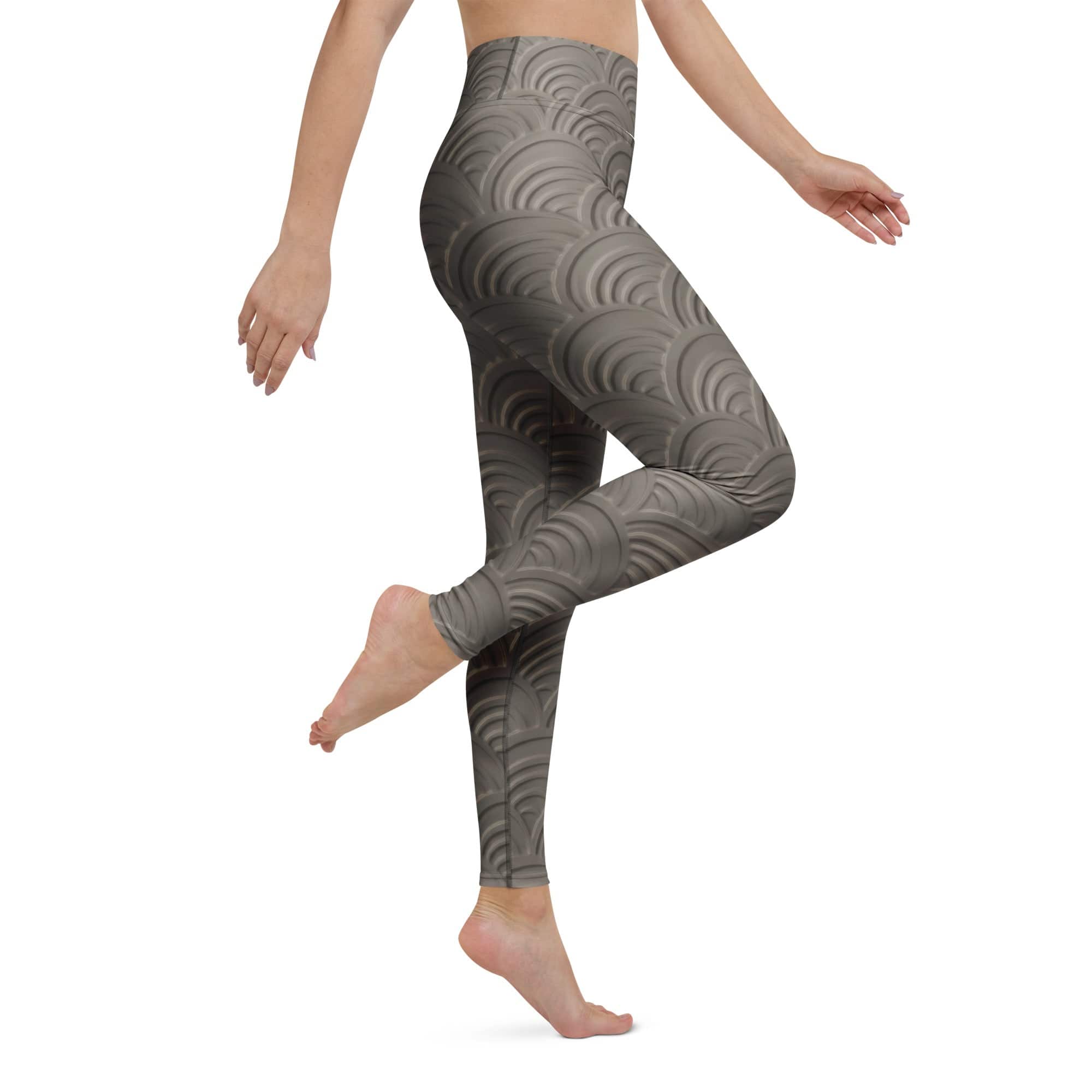 3D Regal Print Yoga Leggings
