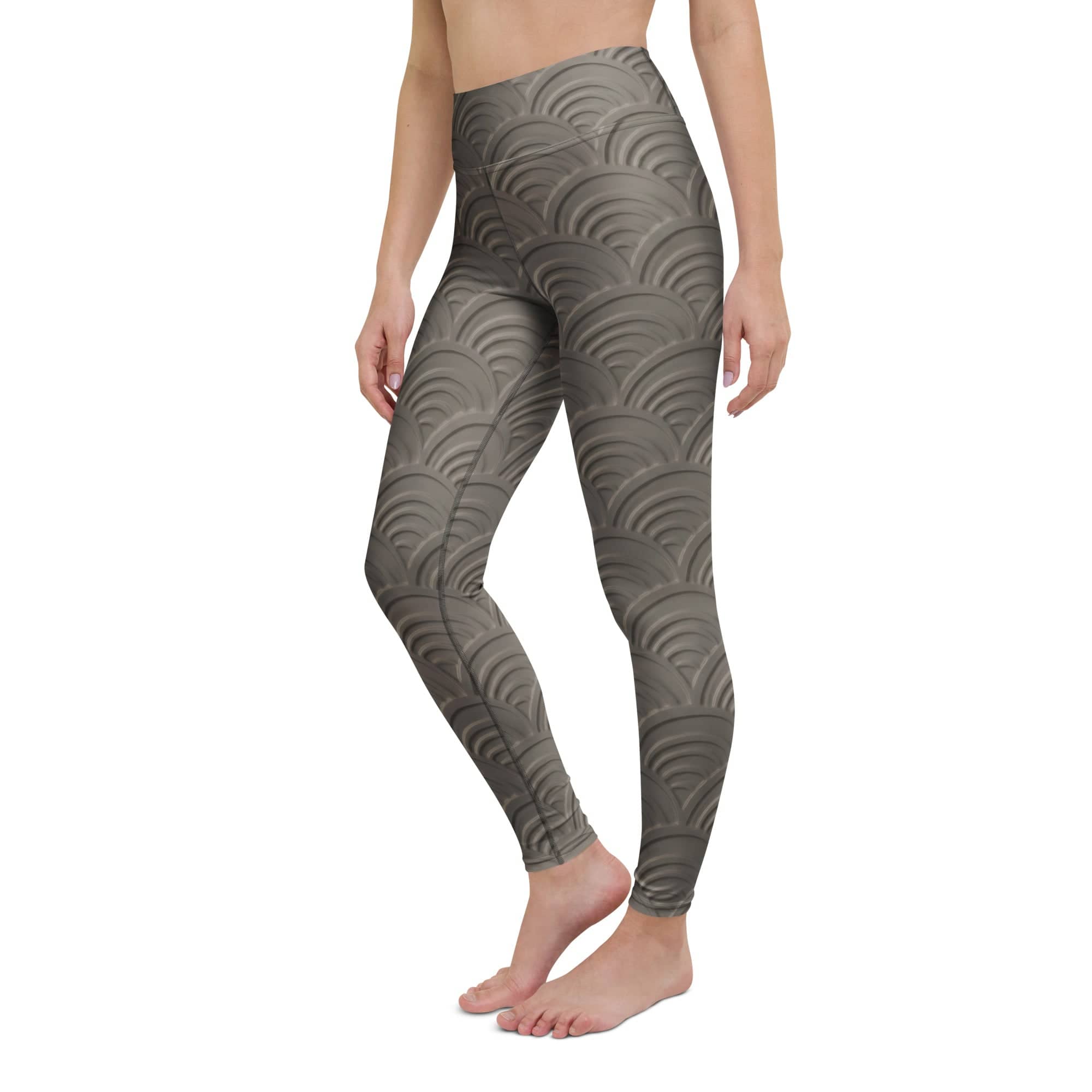 3D Regal Print Yoga Leggings