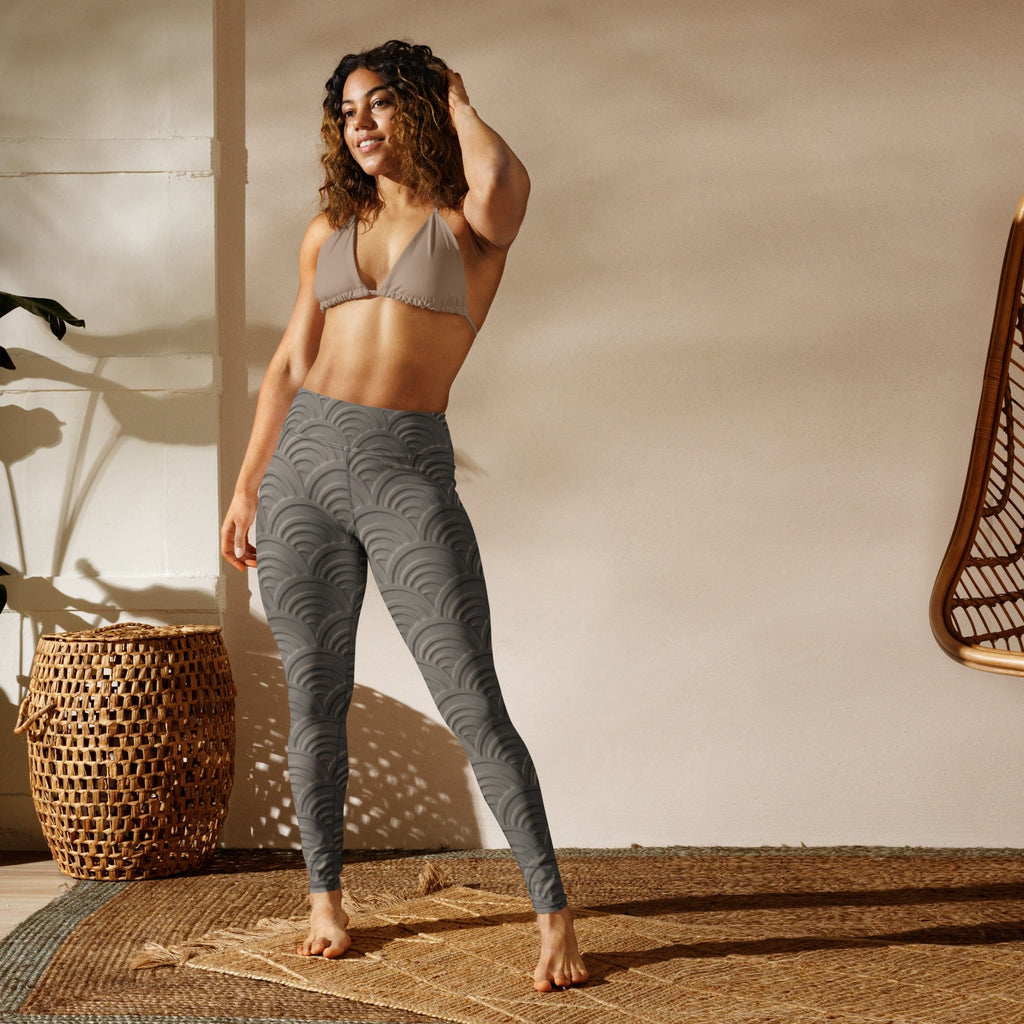 3D Regal Print Yoga Leggings