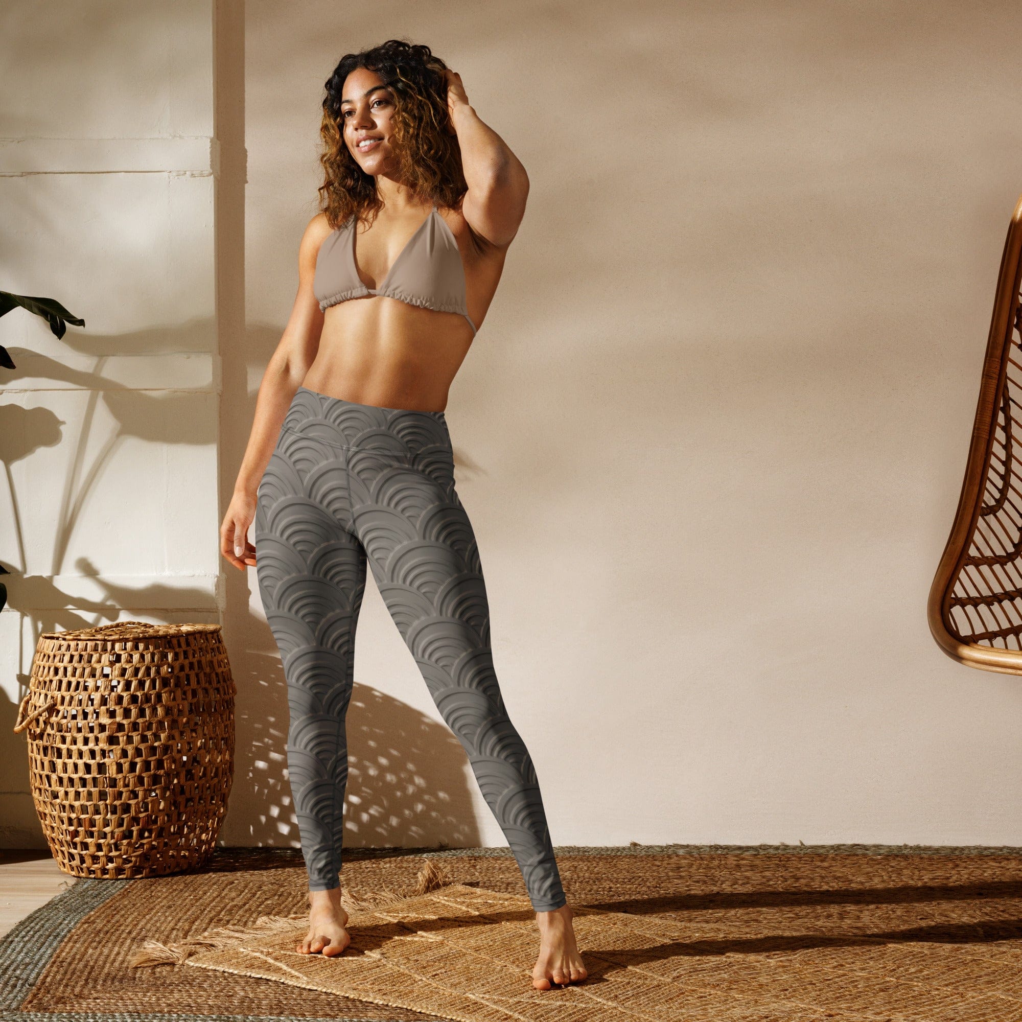 3D Regal Print Yoga Leggings