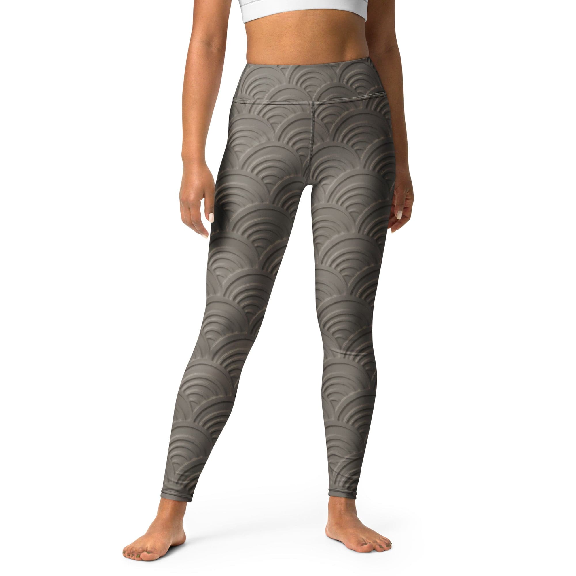 3D Regal Print Yoga Leggings