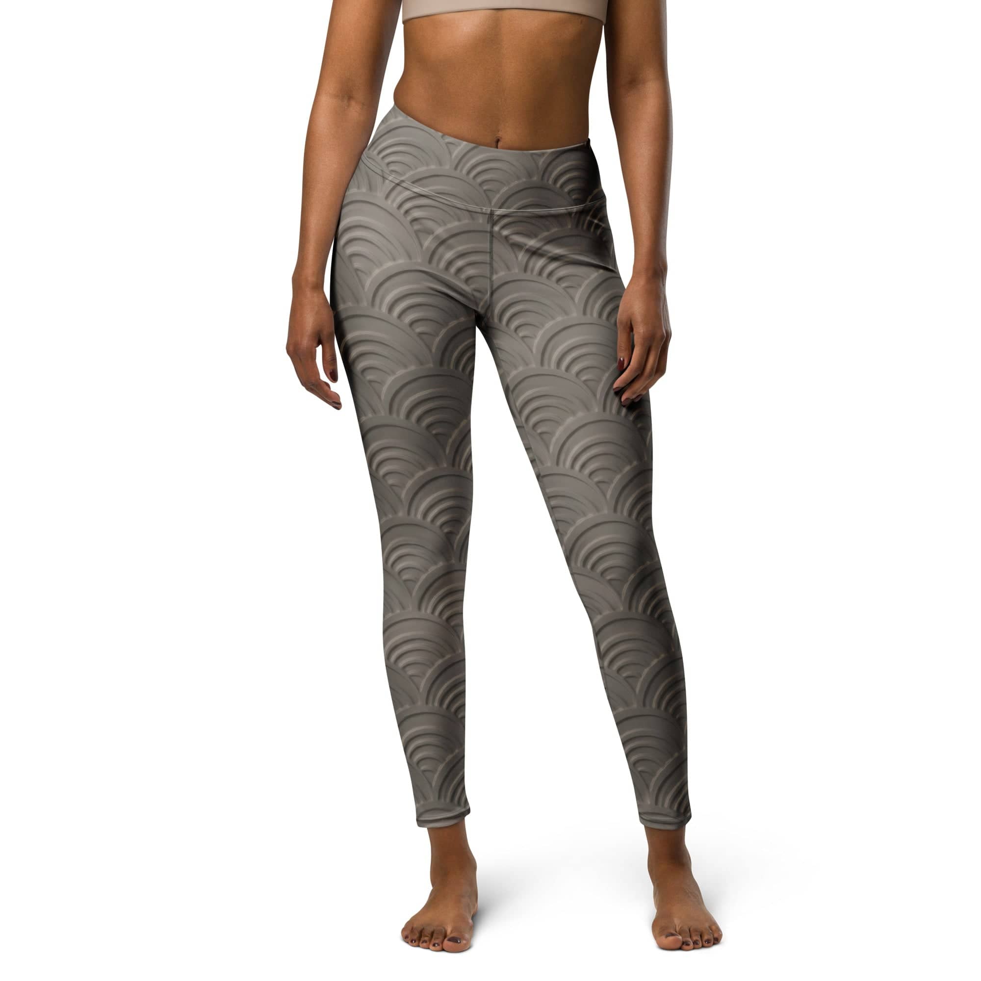 3D Regal Print Yoga Leggings