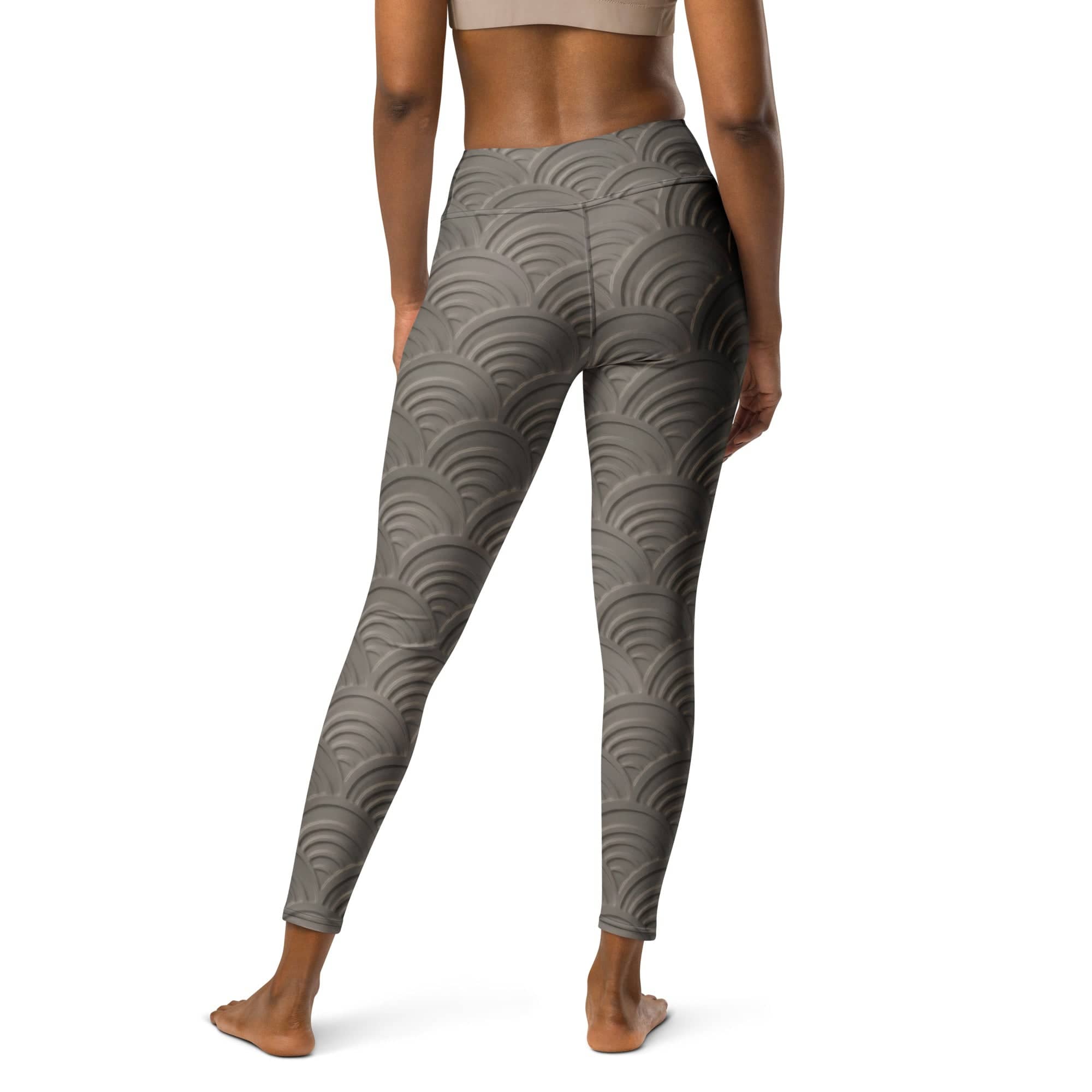 3D Regal Print Yoga Leggings