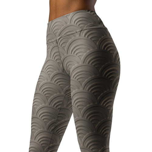 3D Regal Print Yoga Leggings
