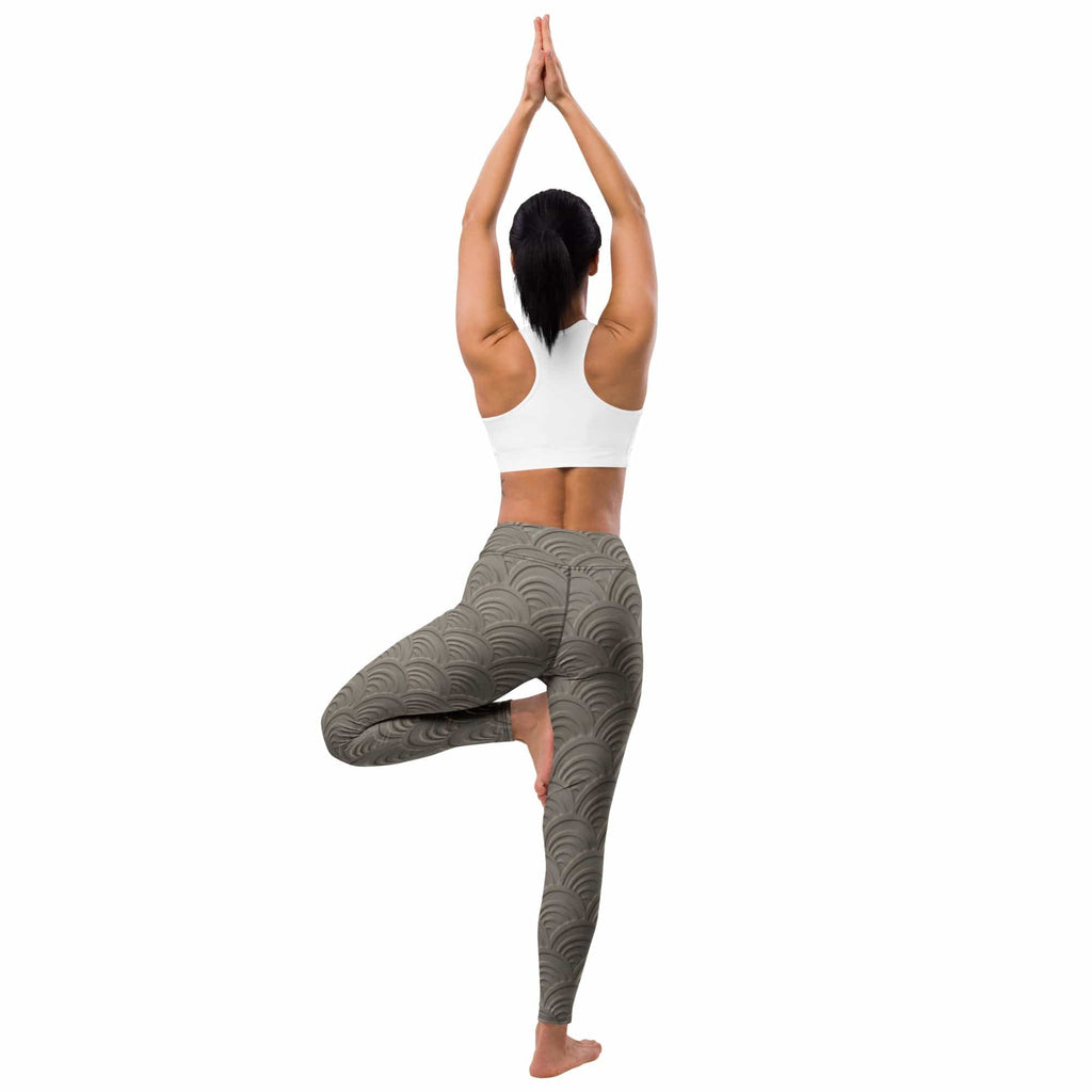 3D Regal Print Yoga Leggings