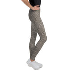 3D Regal Print Youth Leggings
