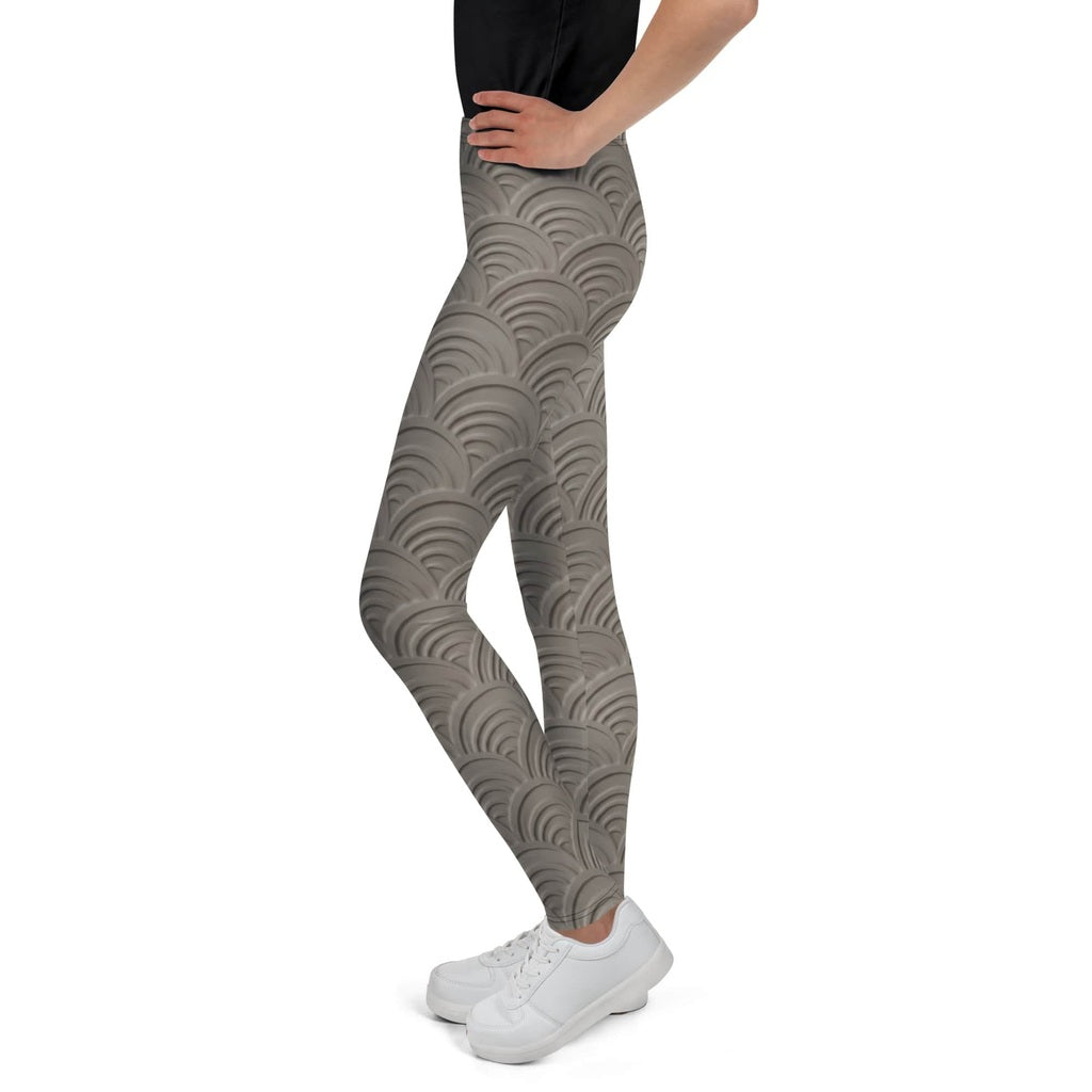 3D Regal Print Youth Leggings