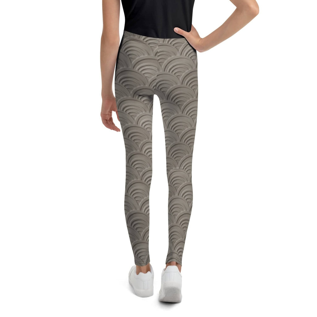 3D Regal Print Youth Leggings