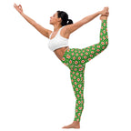 70s Retro Pattern Yoga Leggings