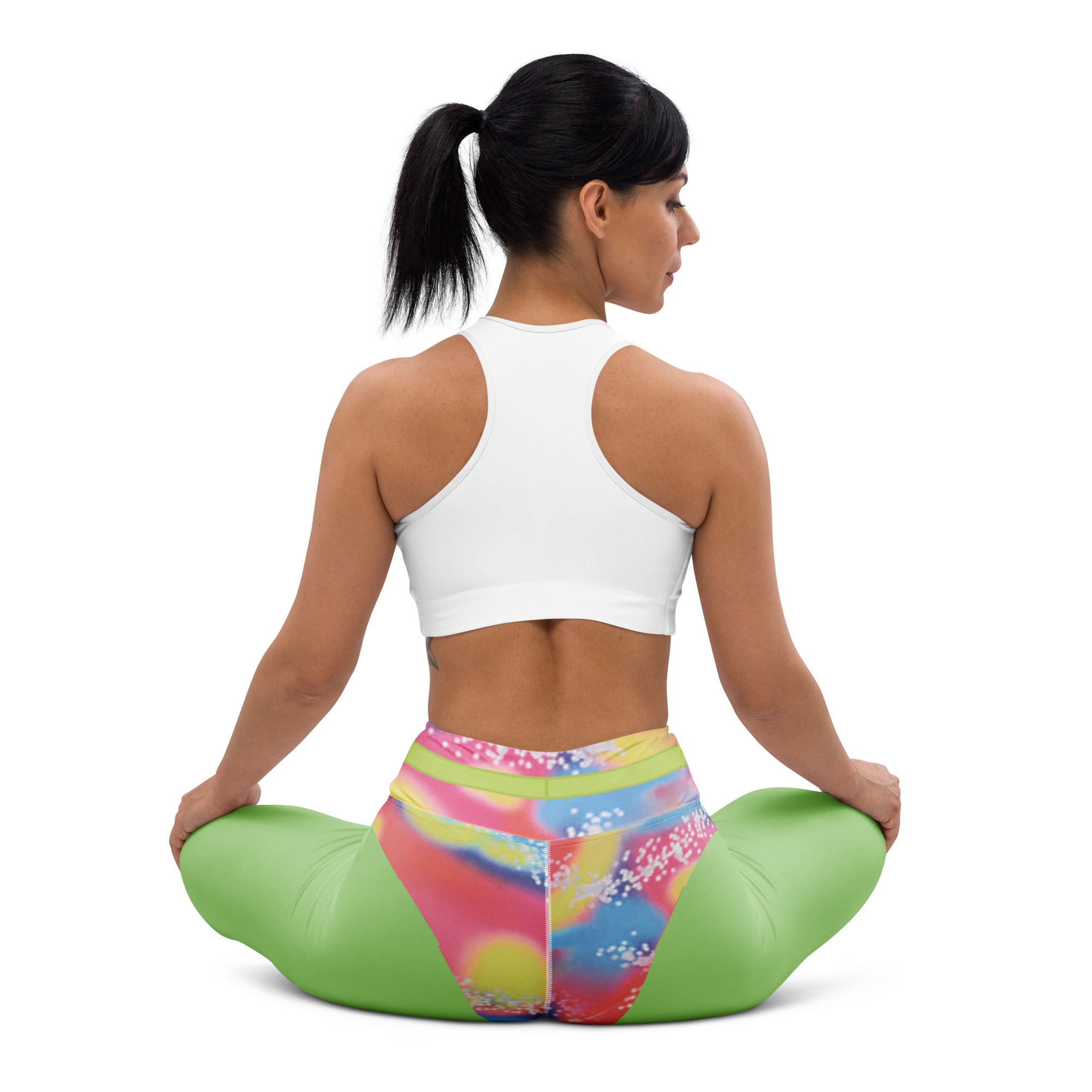 80s Workout Yoga Leggings